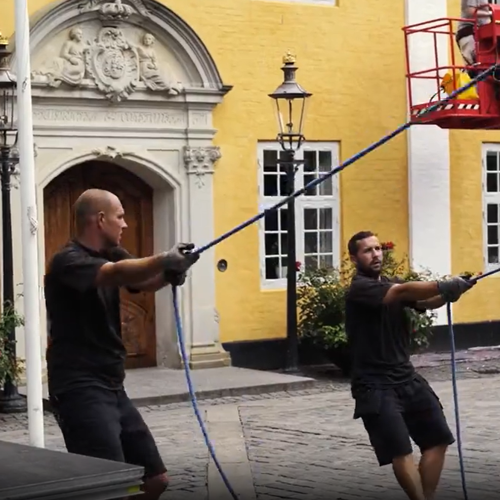 Teltudlejning i Nordjylland med festtelt opsat til arrangement